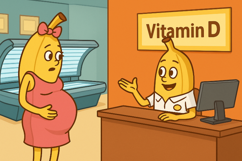 Vitamin D in der Schwangerschaft: Schutzschild für die Atemwege von Neugeborenen